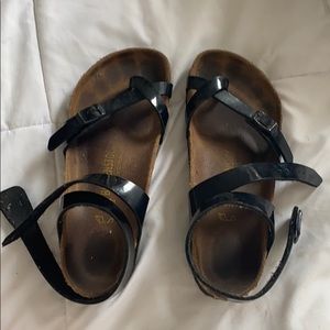 Black Ankle tie Birkenstock’s